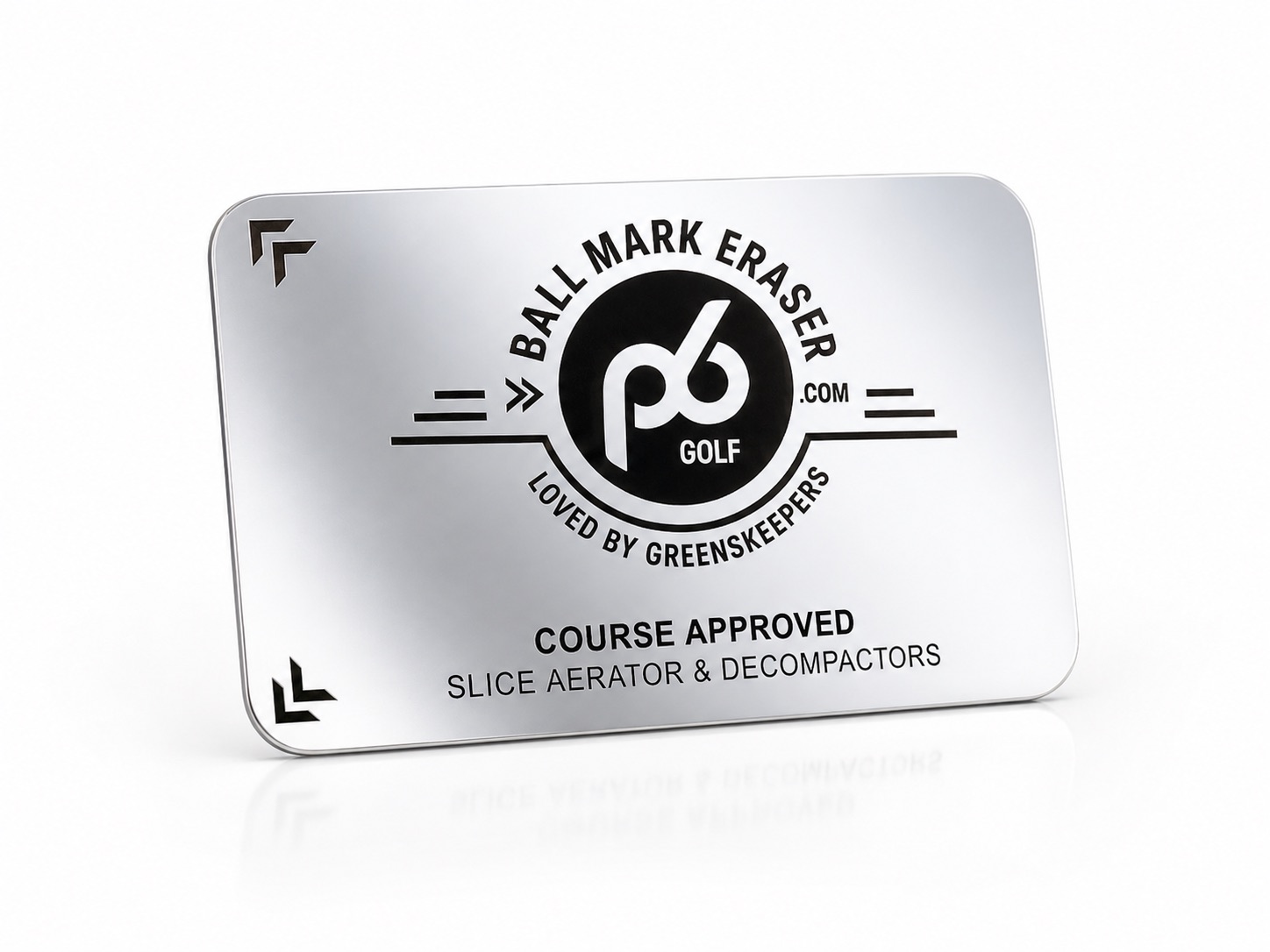 P6 Ball Mark Repair Card